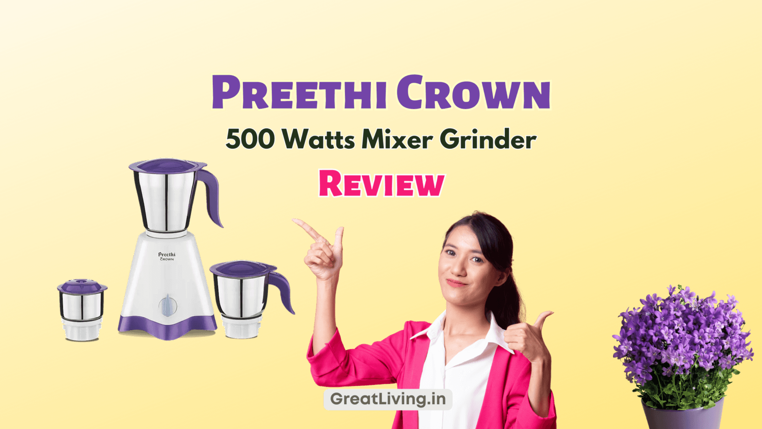 Preethi Crown Mixer Grinder Review