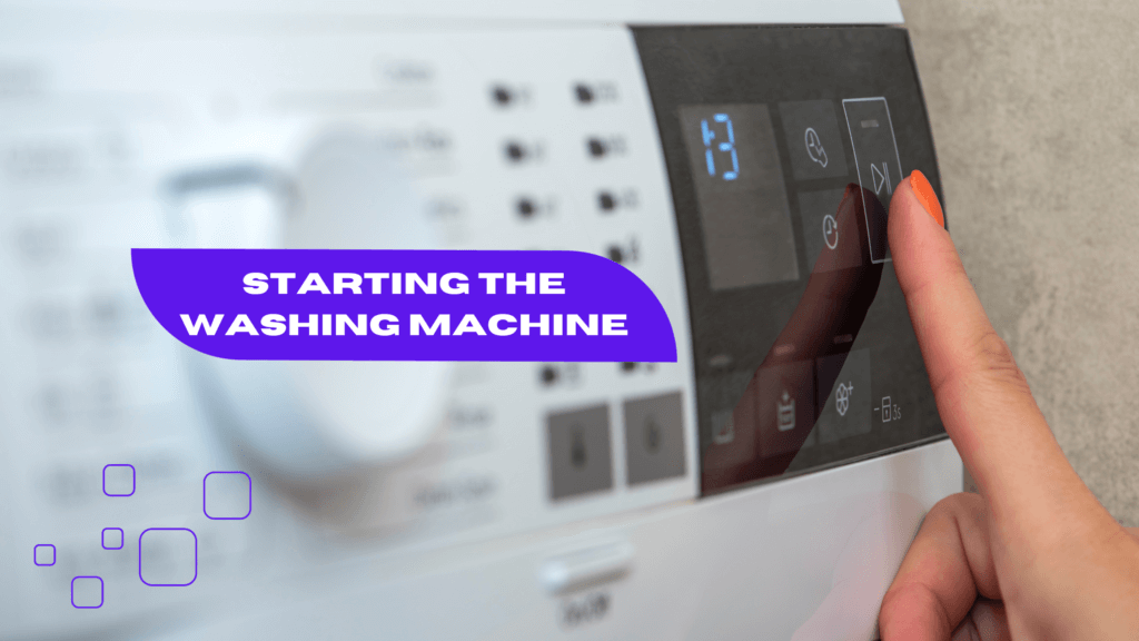 how to operate samsung front load washing machine