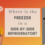 Where is the Freezer in Side by Side Refrigerator