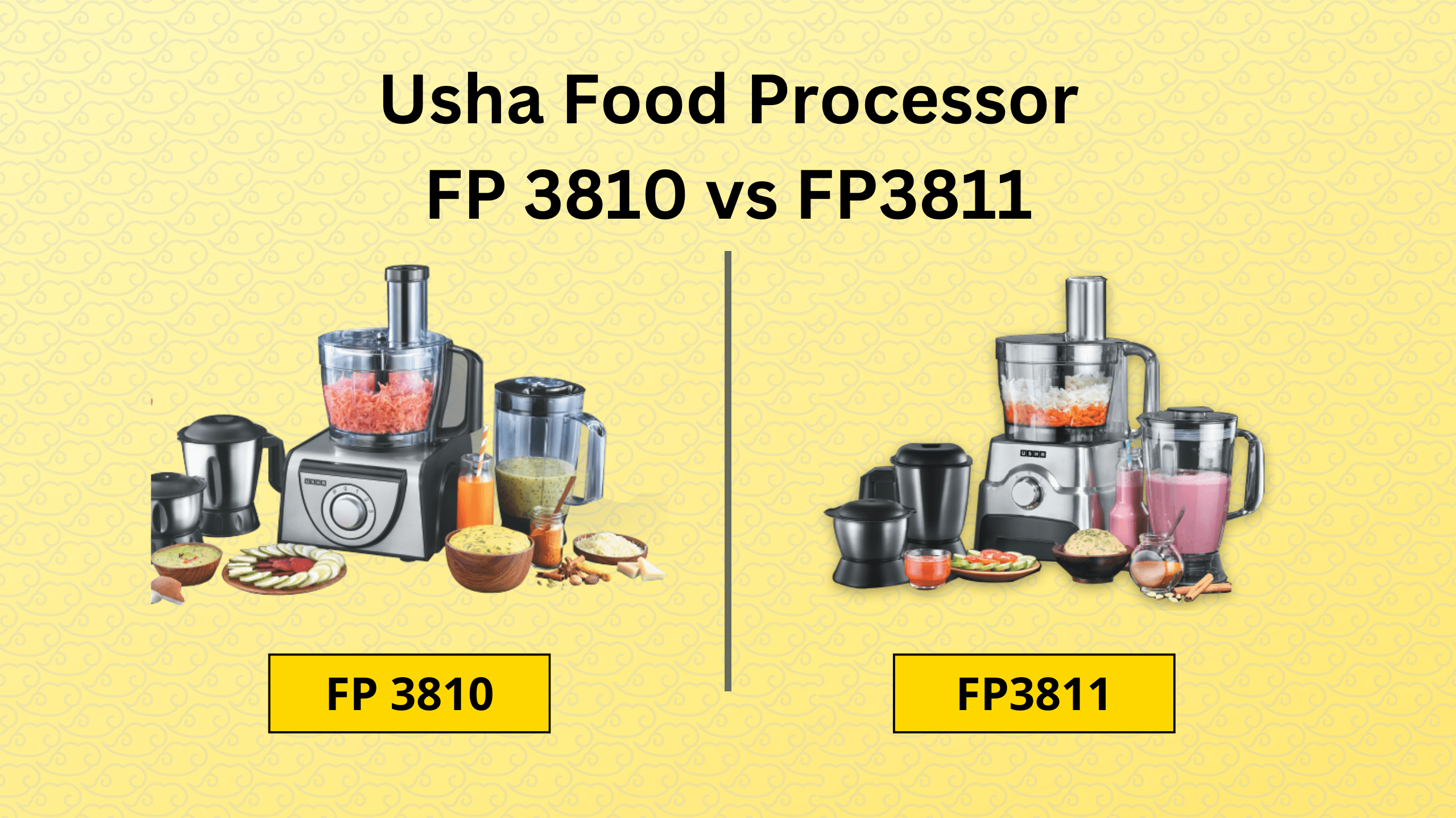 Usha 3811 vs 3810