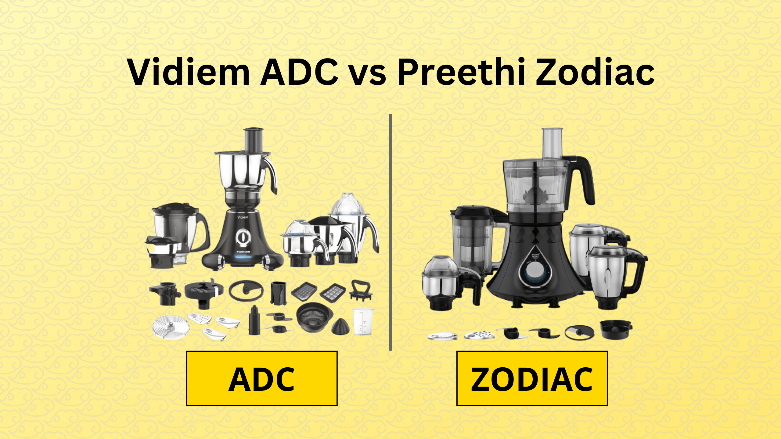 Vidiem ADC vs Preethi Zodiac